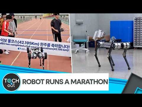 How This Robot Ran A Marathon On One Charge | Tech It Out