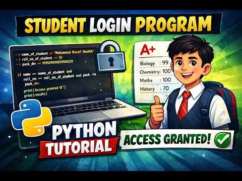 Build a Student Login System in Python (Step-by-Step)