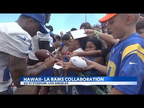 LA Rams promote Hawaii tourism with aloha at SoFi Stadium