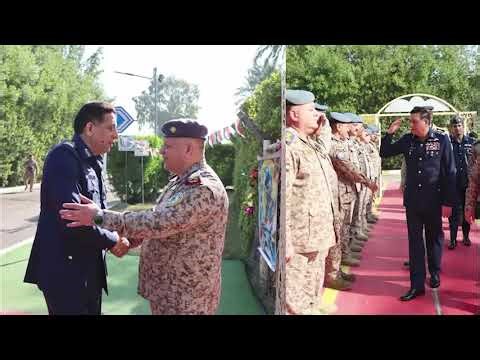 Pakistan Air Force Chief Meets Iraqi Air Force Commander During Official Iraq Visit.