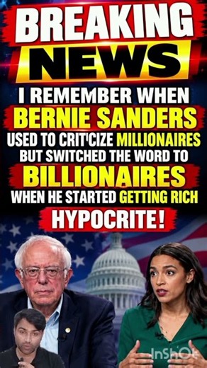 🚨 Bernie Sanders Faces Hypocrisy Allegations Over Millionaires vs. Billionaires! 🇺🇸