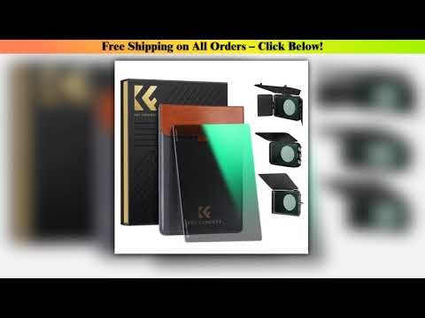 K&F Concept ND4/ND8/ND16/ND32/ND64 Lens Filter Dreamy Effect Cinema Square Filter Optical Glass