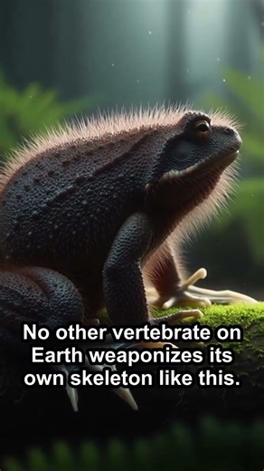 This Frog Snaps Its Own Bones to Grow Wolverine Claws