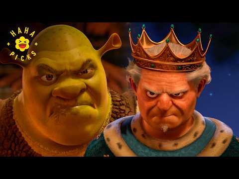 "Harold!" "Fiona!" "Shrek!" Dinner Fight | Shrek 2