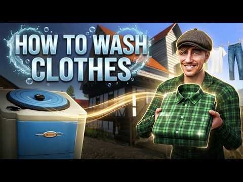 Farmer's Dynasty 2: How to Wash Clothes (Guide)
