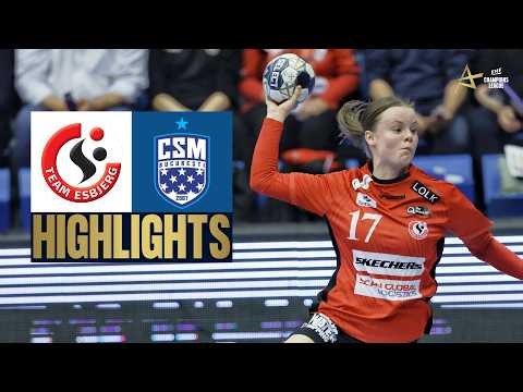 Team Esbjerg 🆚 CSM Bucuresti | Highlights | EHF Champions League Women 2025/26
