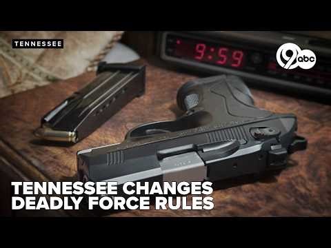 Tennessee lawmakers pass bill expanding when deadly force can be used on private property