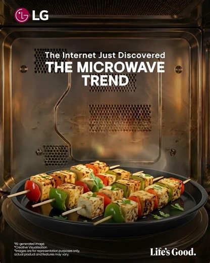 The Microwave Trend | LG Convertible Microwave Oven | LG India
