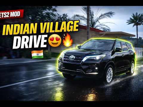 Indian Village Drive in ETS2 😍 | Ultra Realistic Mods!