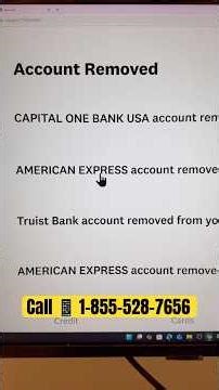 The credit can not stop 🛑 this deletion method