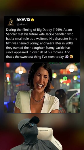 During the filming of Big Daddy (1999), Adam Sandler fell in love #shorts #adamsandler #BigDaddy