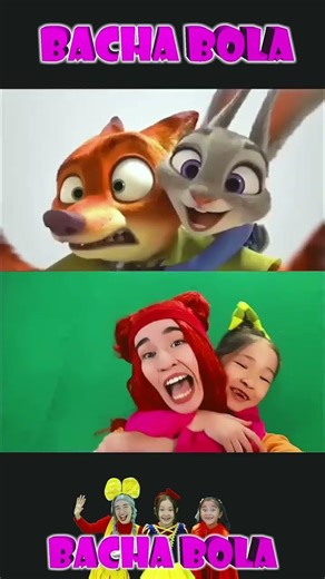 Love Without Borders | Nursery Rhymes & Kids Songs | BachaBola #zoo #babyshorts