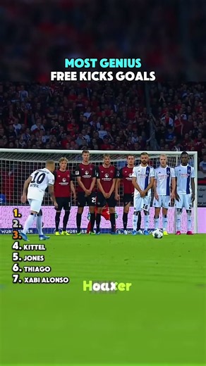 MOST GENIUS FREE KICK GOALS