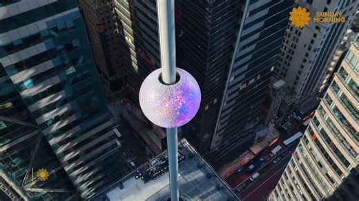 Since 1907, New Yorkers have marked the New Year with the ceremonial dropping of a huge ball in Times Square. Mo Rocca examines the new Constellation Ball, covered with more than 5,000 handcrafted Waterford Crystal discs, that will help ring in 2026. | CBS Sunday Morning