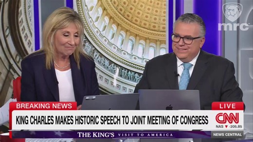 CNN’s Jake Tapper on King Charles III’s speech to Congress: “I also couldn’t help but notice that in the wake of President Trump referring to the royal Navy as — as having just a bunch of toys, King Charles talked about the immense pride he feels for the Royal Navy.”Max Foster: “Yeah. Because he — he served in it. And I think David’s read on. This is — is correct, obviously because it’s his read. But I think it was what I want to say is it was intentional. This was quite pointed. If you dig into