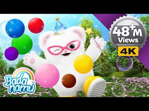🎨 (NEW!) Color Song NOW IN 4K! | Badanamu Nursery Rhymes, ABC Songs, Kids Songs, and Lullabies