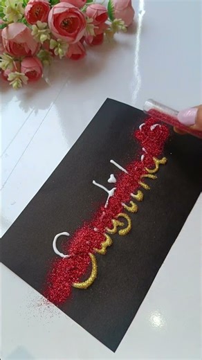 Comment Your Name 🤯 😱 #comment #drawing #craft #diy #ytshorts #ytviral #viralvideo #yt