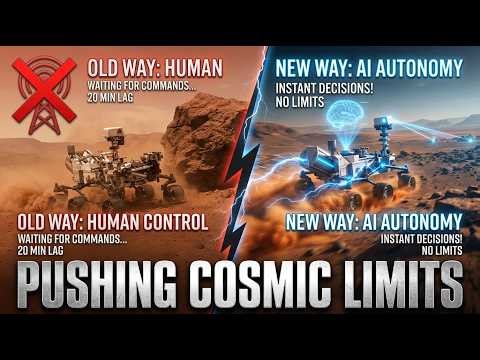 AI in Space Exploration: Autonomous Rovers Pushing Cosmic Discovery Limits