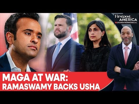 JD Vance, Vivek Ramaswamy Clash Over Racism As MAGA Rift Explodes | Firstpost America | N18G