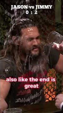 Jason Momoa DESTROYS Jimmy Fallon in Water War 💦 #shorts #celebrity