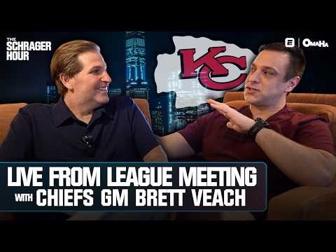 Live From League Meeting with Chiefs GM Brett Veach | Schrager Hour
