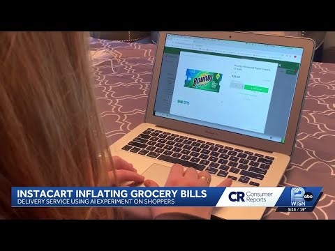 Consumer Reports: Instacart's AI-enabled pricing experiments may inflate bills