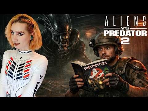 ХОРРОР БЕЗ УВАЖЕНИЯ К ИГРОКУ! ALIENS VS PREDATOR 2 #1