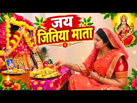 🌺जितिया माता की पूजा।संतान की लंबी उम्र के लिए रखा व्रत 🙏।#viral #trending #daily blog #jitiya Mata