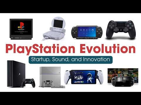 Evolution of PlayStation Startup Screens & Sounds (PS1 to PS5) | 30 Years of Nostalgia