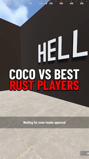 Coco VS The Best Rust Players 😈 #shorts #coconutb #rust