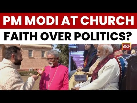 Bishop Paul Swarup on PM Modi’s Christmas Church Visit | ‘Message of Peace & Joy’ | India Today