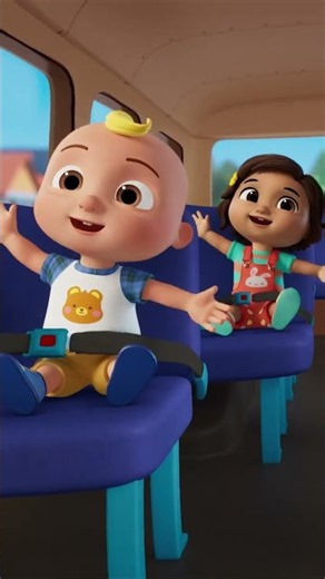 Wheels on the Bus! 🚌 Back to School Song! 🎒 #cocomelon #kids #shorts