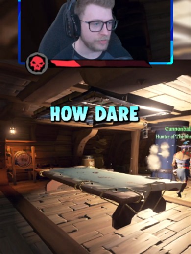 Never Trust a Pirate Without a Mic 😒 #SeaOfThieves #Gaming #PVP #WorldofChap #BeMorePirate @cjshiz