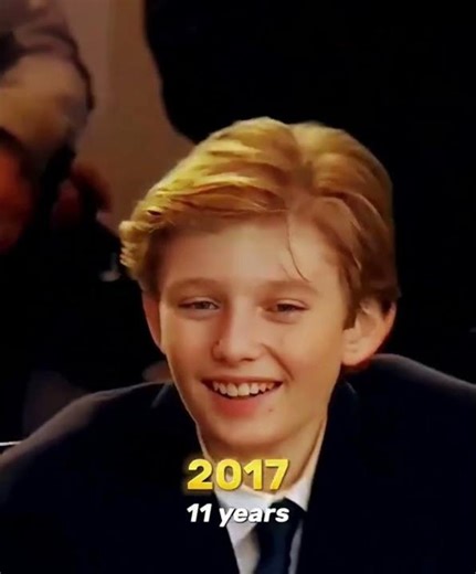 Barron Trump’s Spectacular Transformation: Exclusive Photos Age 3 to 20 Years Old Future President?