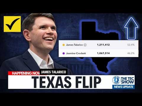 MAJOR SHIFT in Texas: Democrats OUTVOTE Republicans in Senate Primary