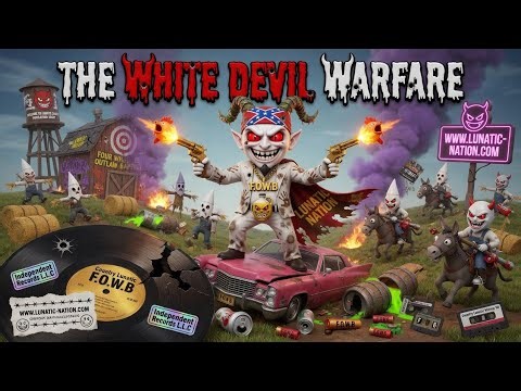 The White Devil Warfare ◇ Country Lunatic #lunaticnation #lunaticnation4life #whiteboy 