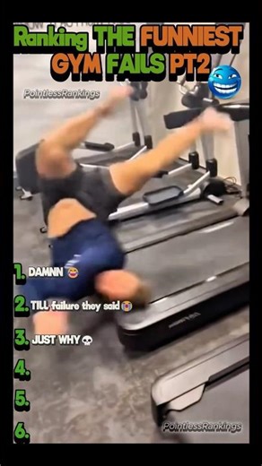 RANKING FUNNIEST GYM FAILS Pt.2 💪😭