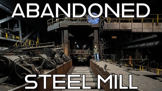 Exploring a large abandoned steel mill left for over a decade | Urban exploration