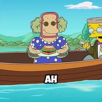 When the Simpsons Run a Burger Joint #simpsons #thesimpsons #shortsfeed #cartoon