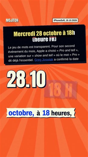 Le Mac tactile arrive le 28 octobre ?