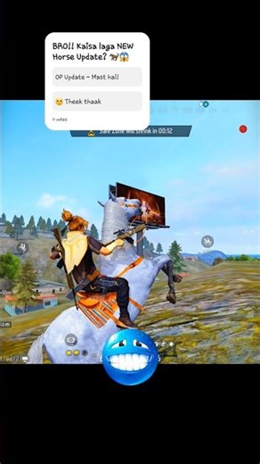BRO THIS IS CRAZY! 😱 Free Fire NEW Horse Ride Update OB53 🔥👀 #shorts