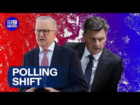 Latest polling could spell bad news for Anthony Albanese | 9 News Australia