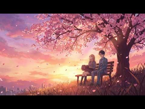 a quiet day in april 🌸 piano playlist for deep Focus, reading & studying | Always in April