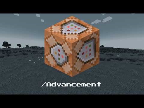 Command Block Tutorial - /Advancement