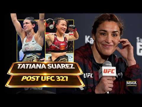 Tatiana Suarez Wants Title Fight With Mackenzie Dern And Revenge Against Zhang Weili | UFC 327