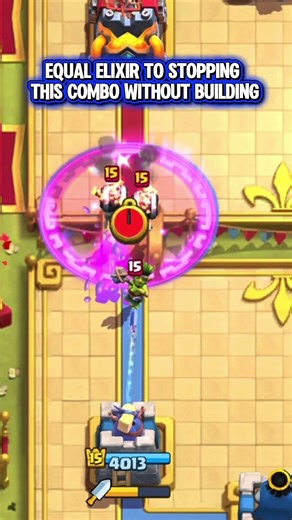 Clash Royale - Stopping combo Bash + Wall Breaker with Equal Elixir & Perfect