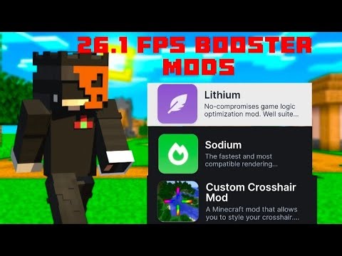 26.1 FPS MODPACK 1000+fps 😱|pc and mobile 