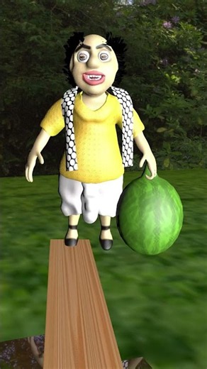🐊 Gopal Bhar vs Hungry Crocodile! 😂 | River Crossing #funny #3danimation #animation #cartoon