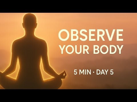 5 Minute Body Scan Meditation for Beginners