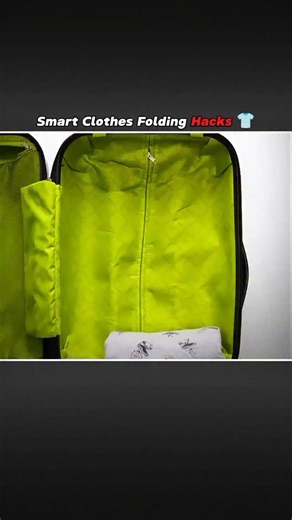 Kitchen Hack Hub on Instagram: "Smart Clothes Folding Hacks 👕"